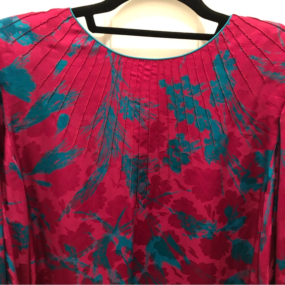 Vintage Flora Kung II Silk Dress - Picture 3 of 5